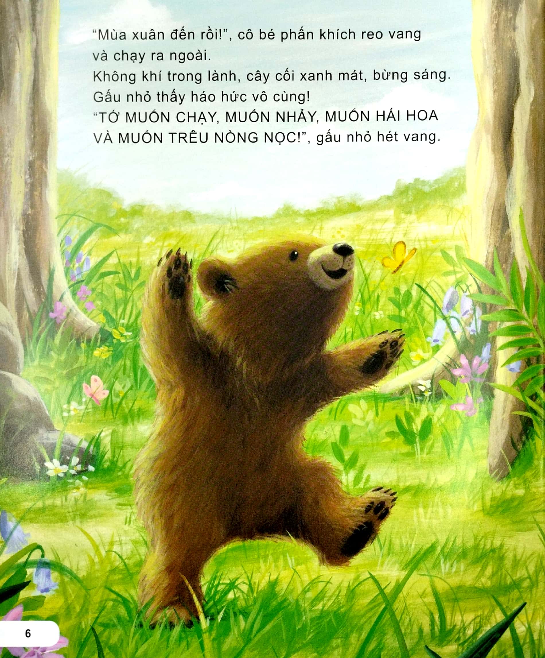 kĩ năng ứng xử với bạn bè - biết giúp đỡ - gấu nhỏ làm bạn cùng rùa - Ảnh 5