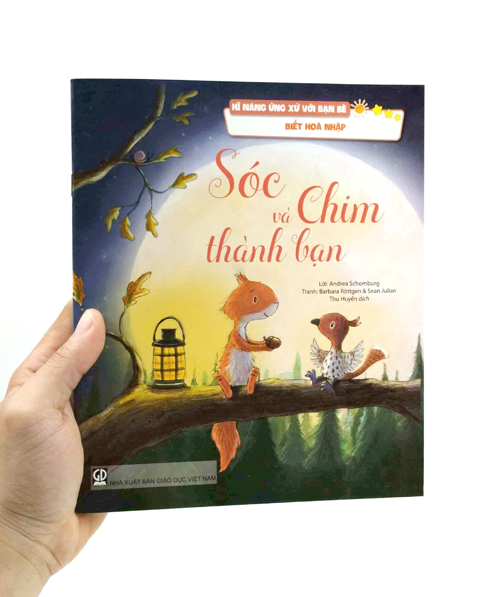 kĩ năng ứng xử với bạn bè - biết hoà nhập - sóc và chim thành bạn - Ảnh 7