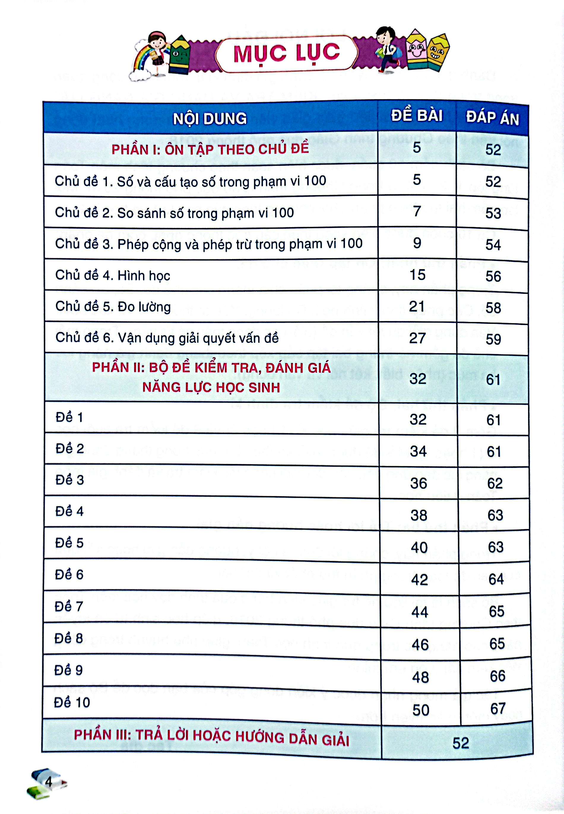 kiểm tra và đánh giá năng lực toán 2 - học kỳ 1 (biên soạn theo chương trình gdpt 2018) - Ảnh 4