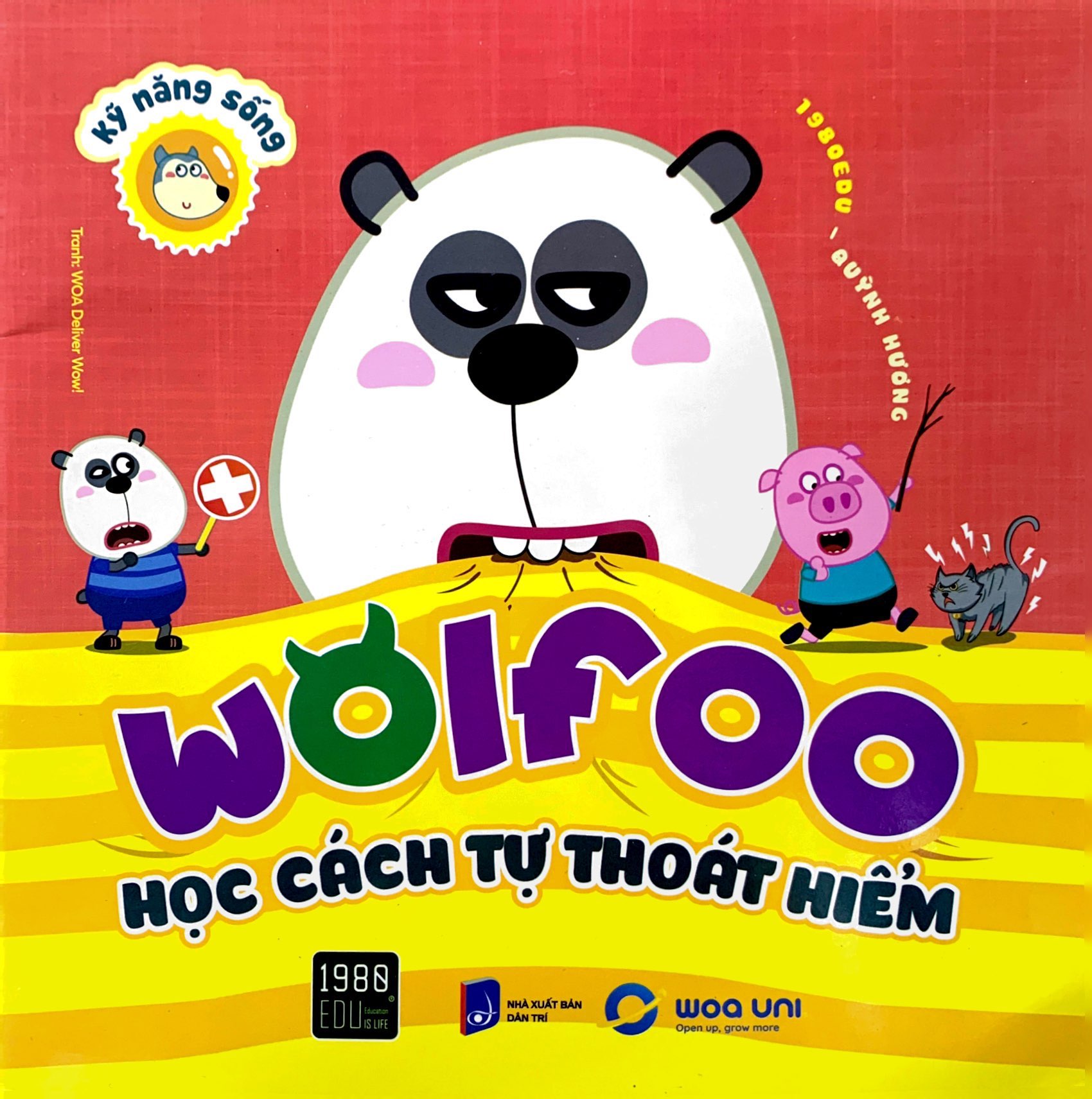kỹ năng sống - wolfoo học cách tự thoát hiểm - Ảnh 2