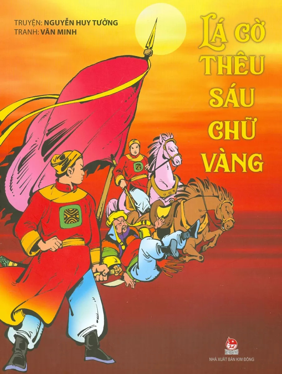 lá cờ thêu sáu chữ vàng (tái bản 2021) - Ảnh 2