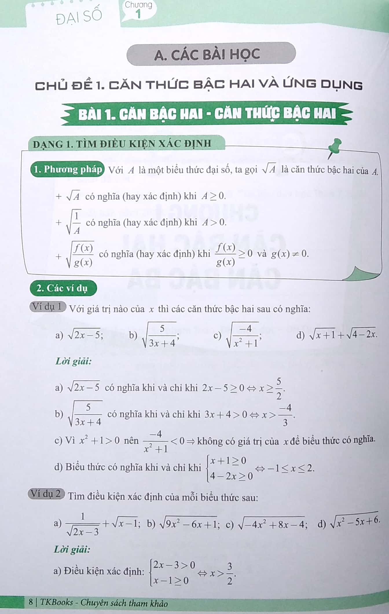 làm chủ kiến thức toán 9 ôn thi vào 10 - phần đại số - Ảnh 5