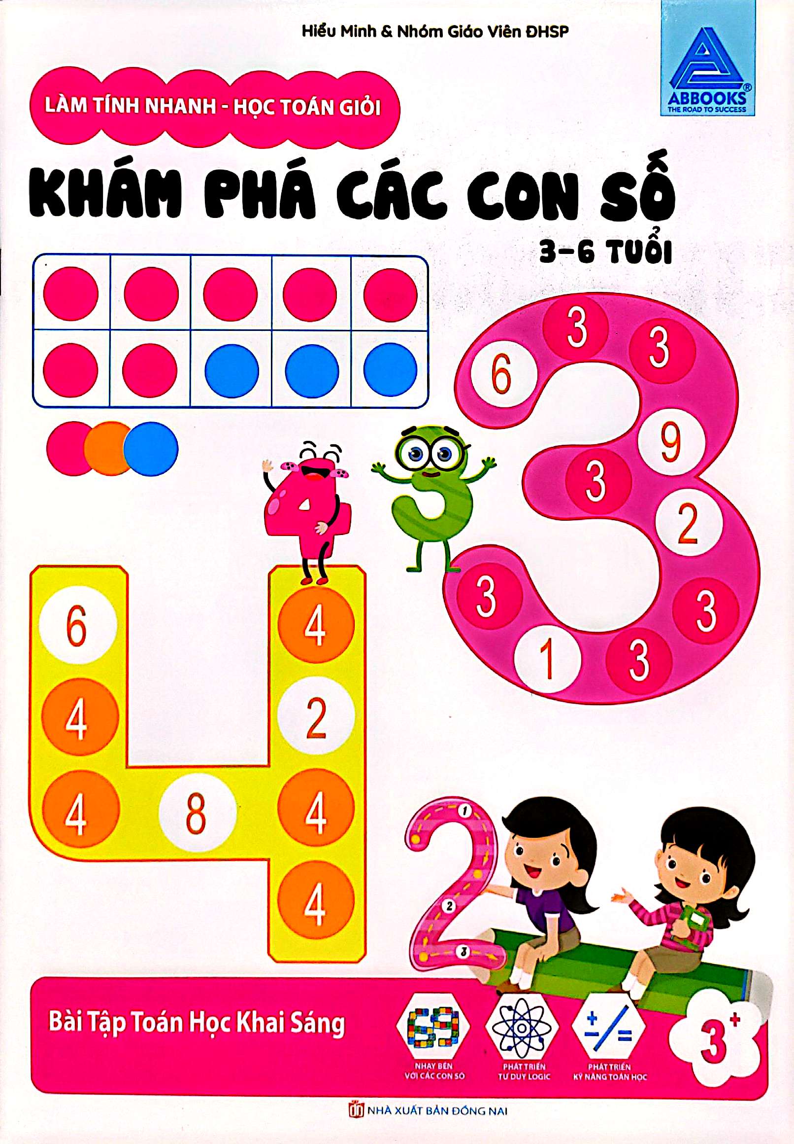 Lam  Tinh Nhanh - Hoc Toan Gioi - Kham Pha Cac Con So 3-6 Tuoi - Bai Tap Toan Hoc Khai Sang - Ảnh 2