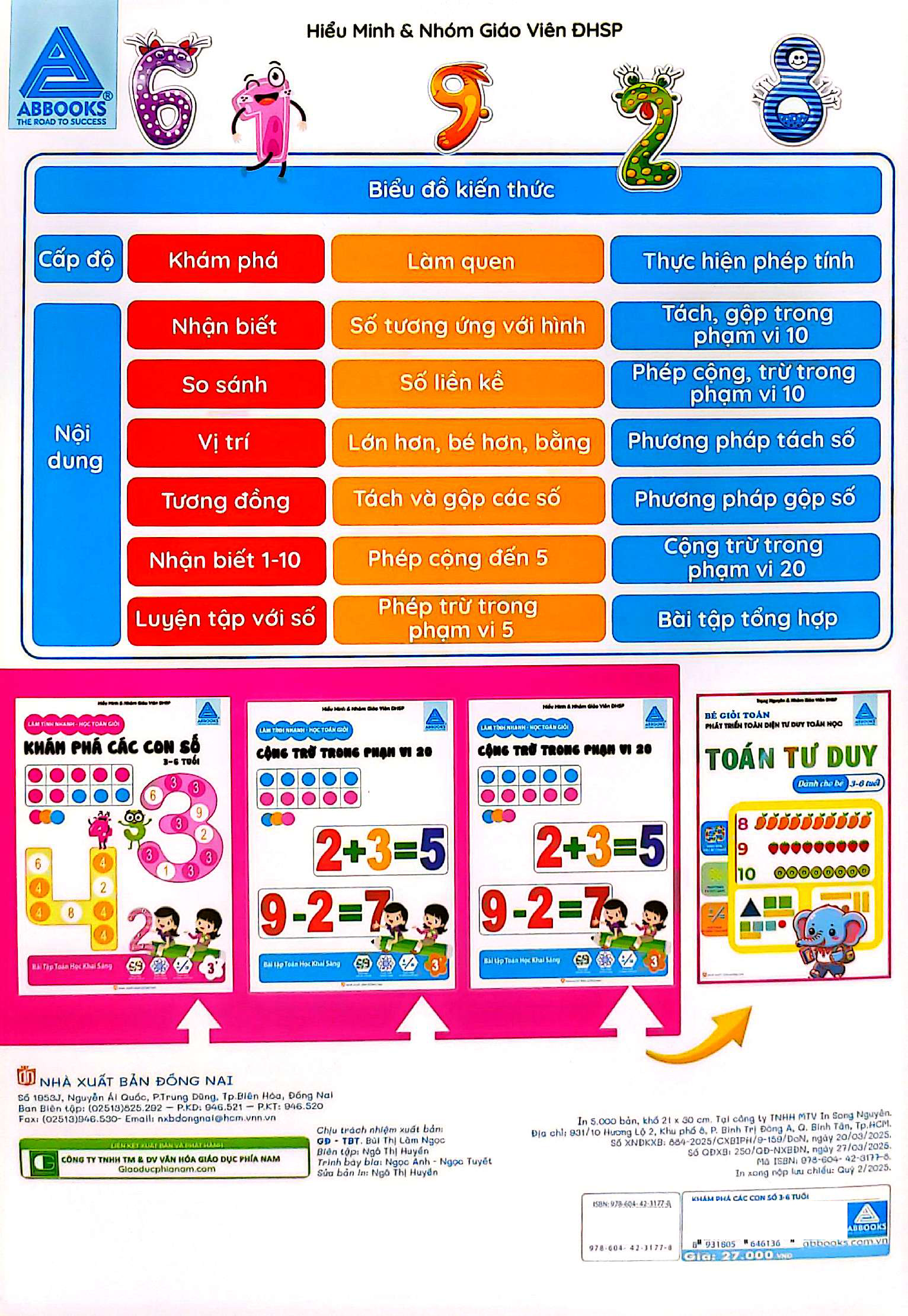 Lam  Tinh Nhanh - Hoc Toan Gioi - Kham Pha Cac Con So 3-6 Tuoi - Bai Tap Toan Hoc Khai Sang - Ảnh 6