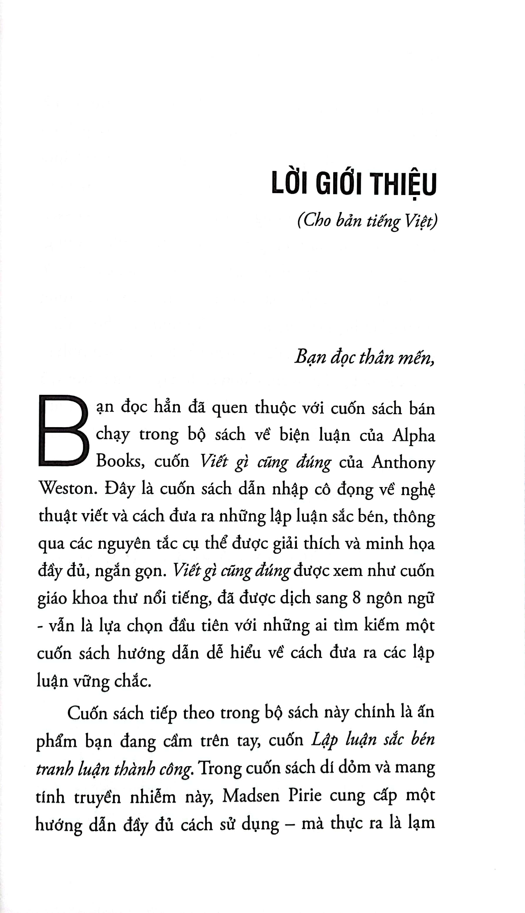 lập luận sắc bén tranh luận thành công - Ảnh 3