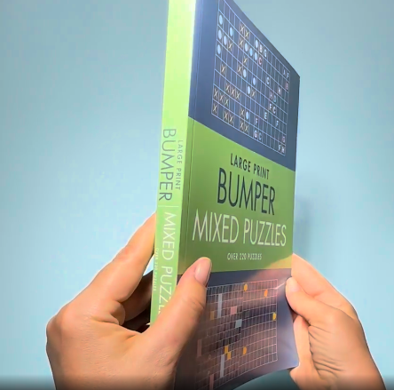 large print bumper puzzle book - mixed puzzles - Ảnh 5