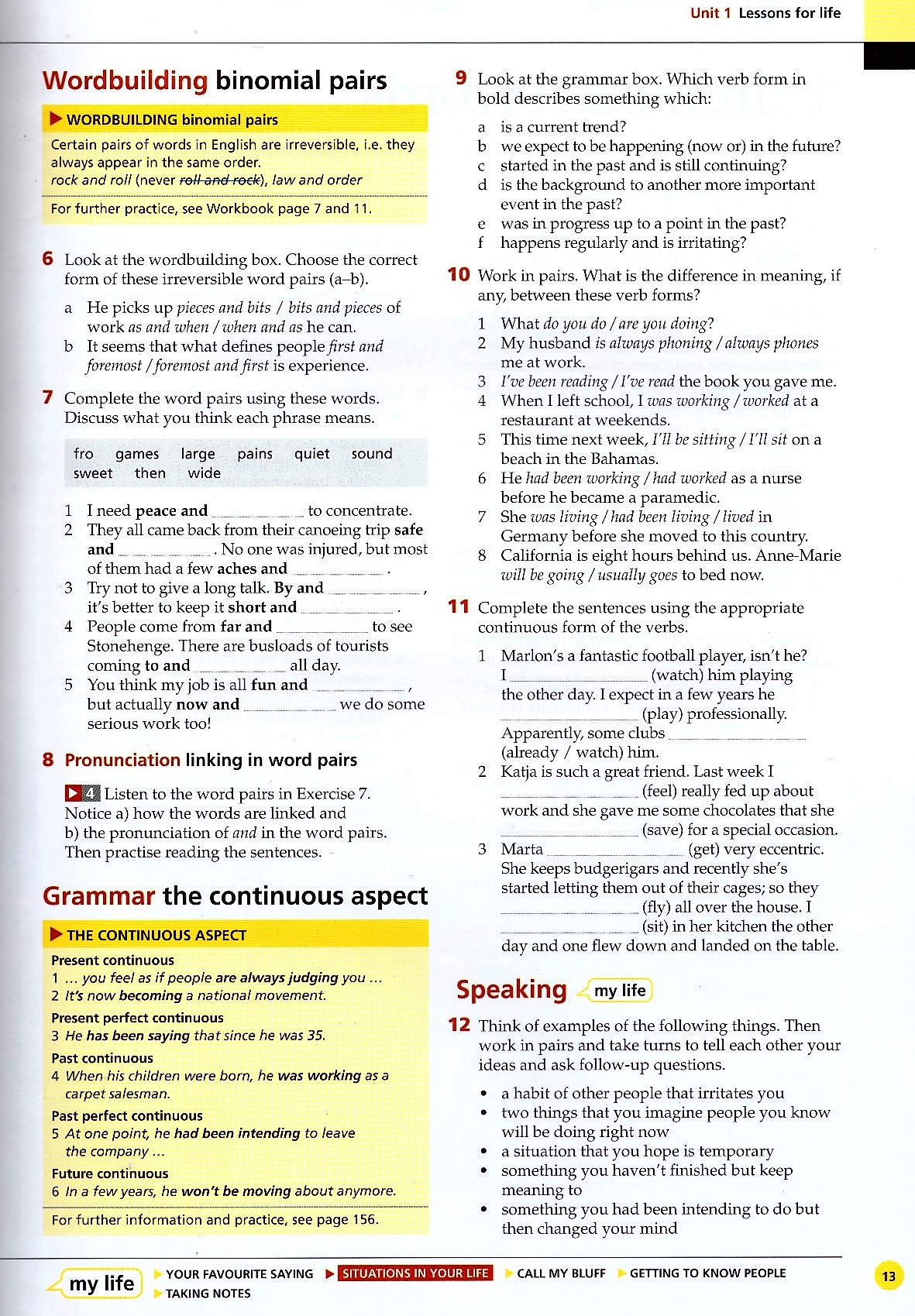 life bre advanced student's book with app code + my life online resource pack - Ảnh 5