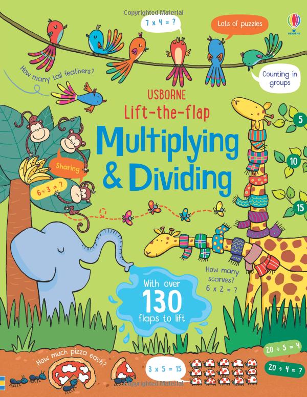 lift the flap multiplying and dividing - Ảnh 2