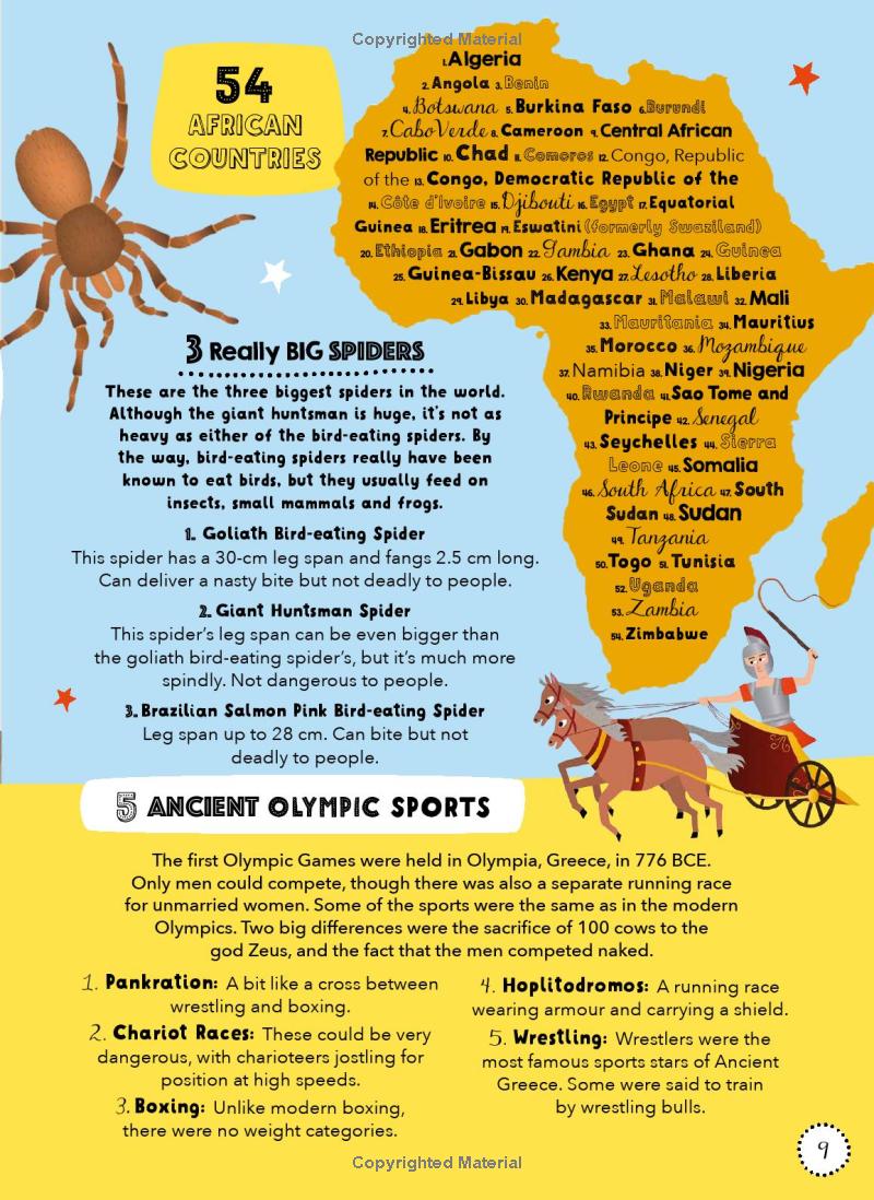 lists for curious kids: 263 fun, fascinating and fact-filled lists - Ảnh 16