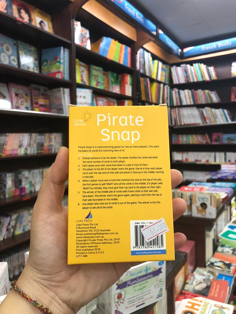 little genius card pirate snap - Ảnh 4