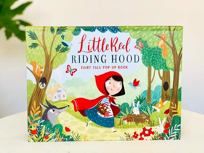 little red riding hood pop-up book - Ảnh 2