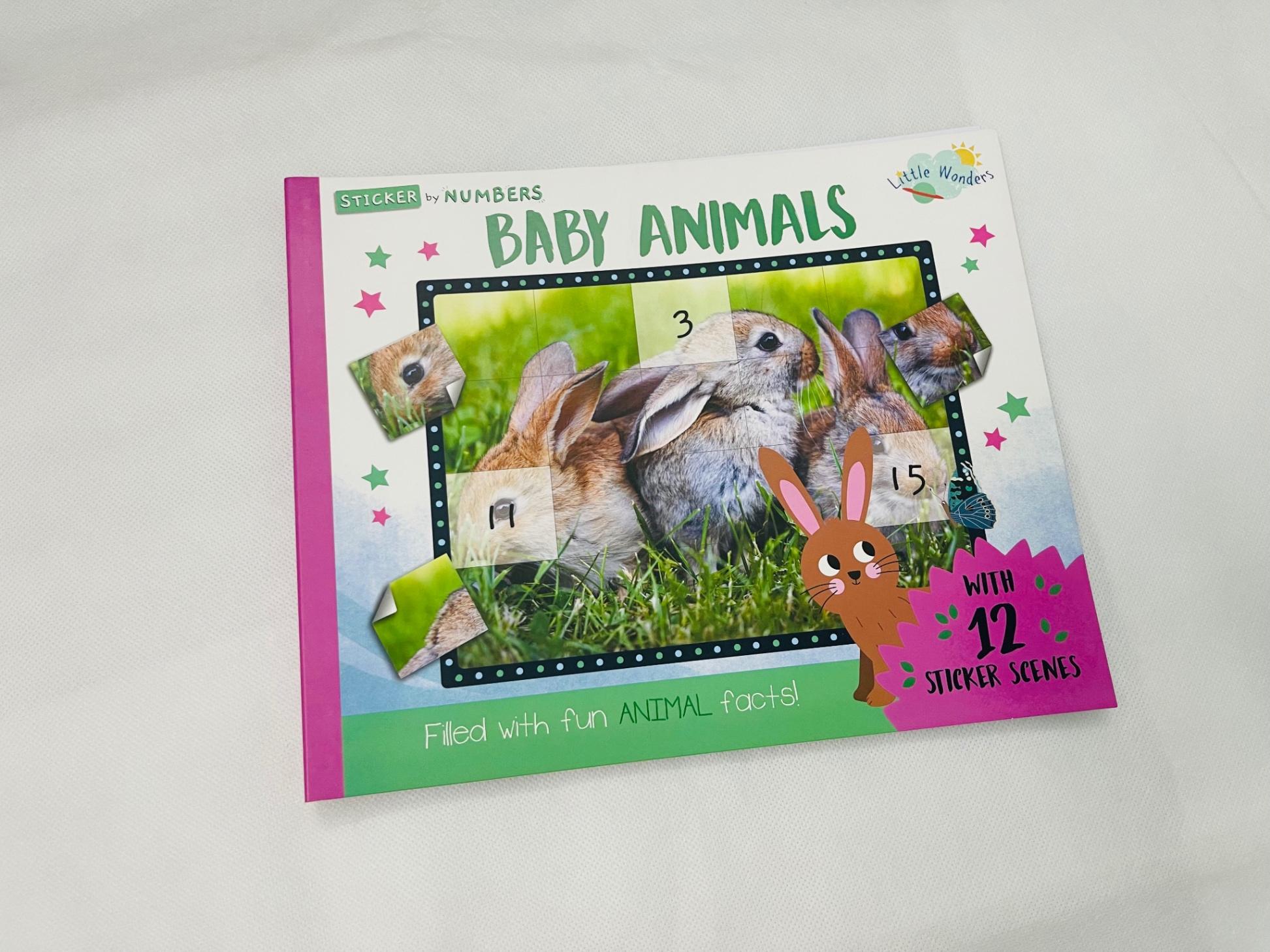 little wonders sticker by number - baby animals - Ảnh 3