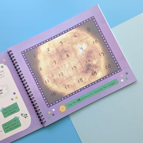 little wonders sticker by number - our solar system - Ảnh 3