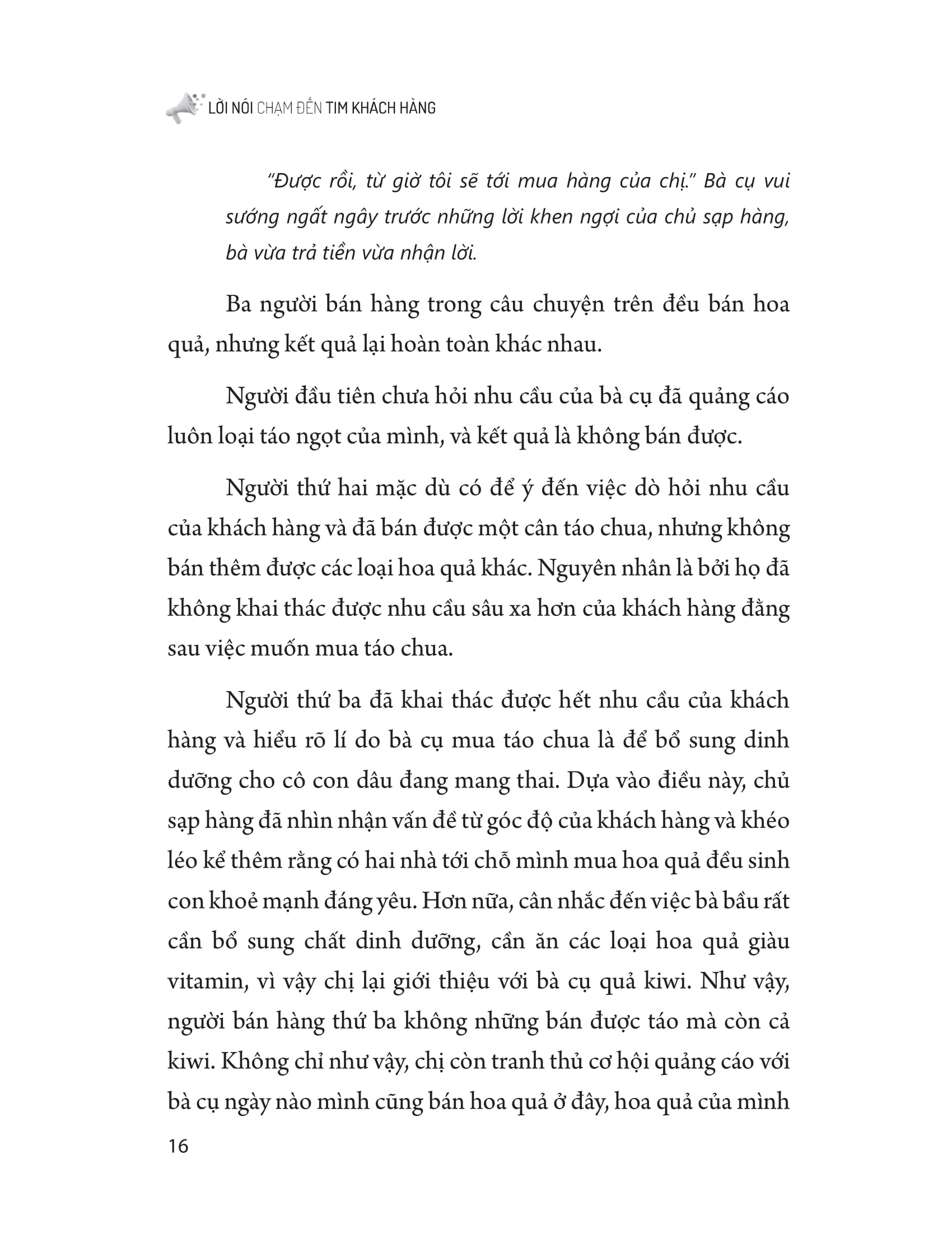 lời nói chạm đến tim khách hàng - Ảnh 13