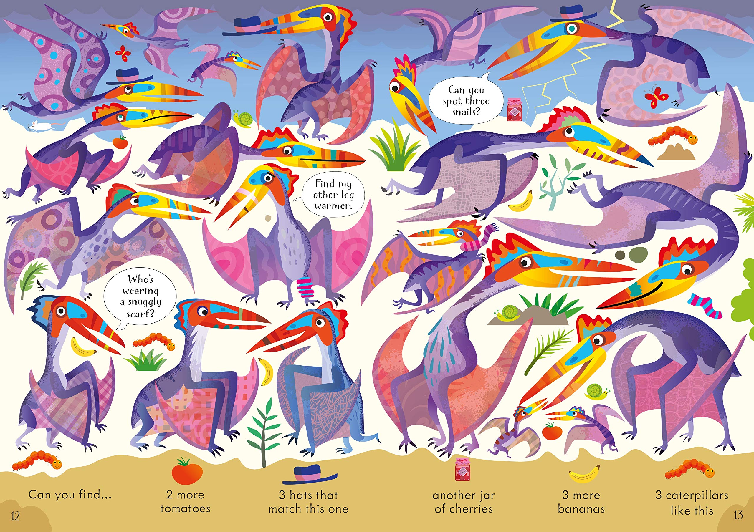 look and find puzzles dinosaurs - Ảnh 4