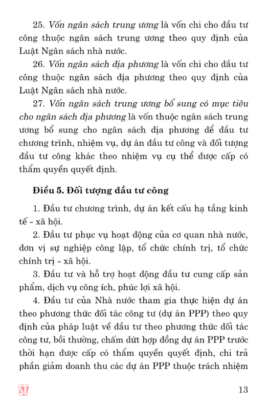 Luật Đầu Tư Công Năm 2024 - Ảnh 22