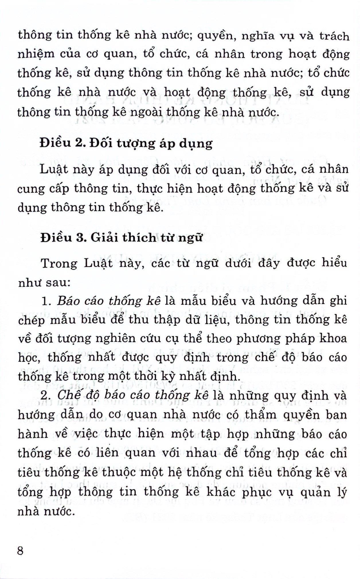 luật thống kê (hiện hành) (sửa đổi, bổ sung năm 2021) - Ảnh 4