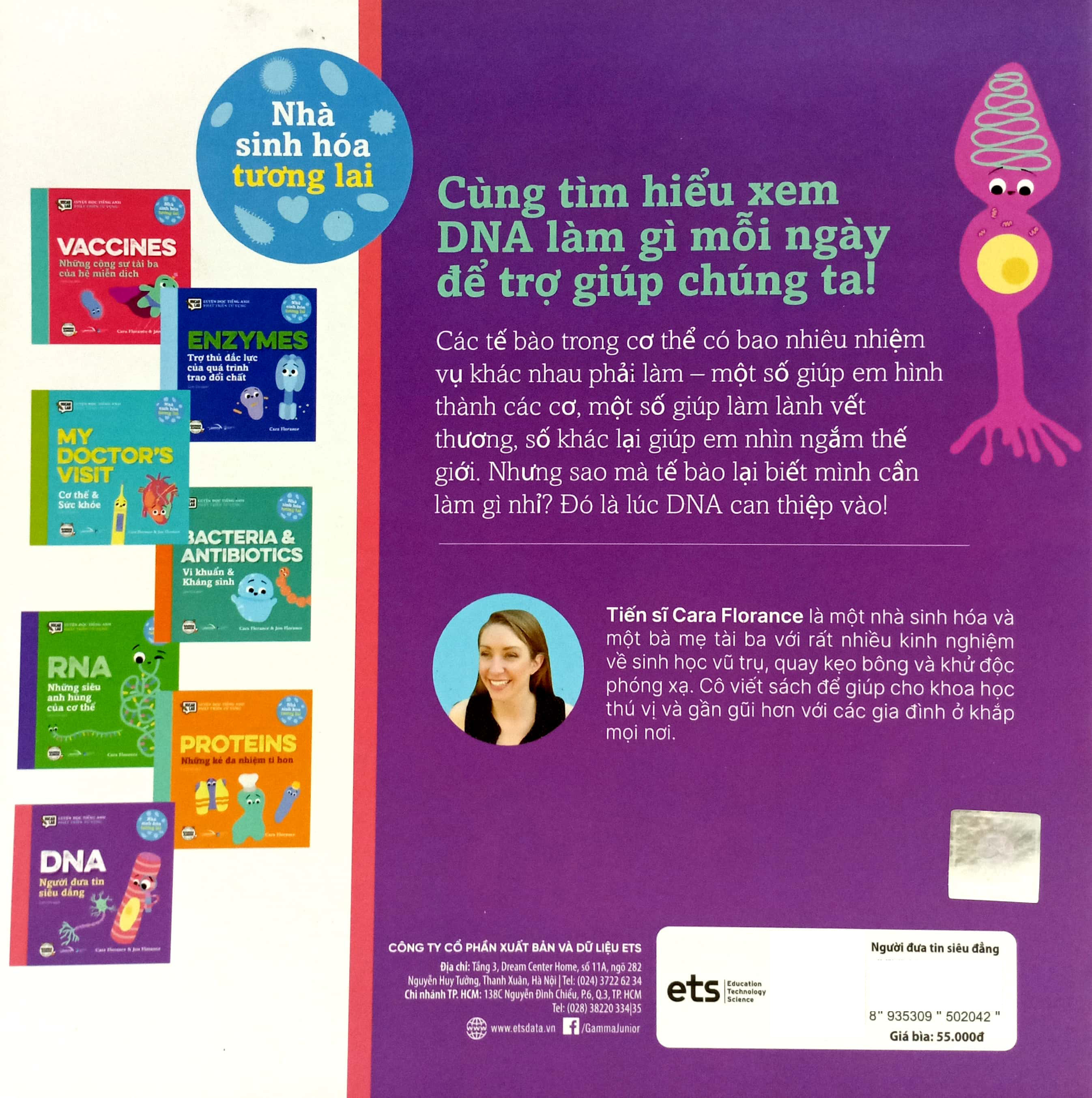 luyện đọc tiếng anh, phát triển từ vựng - nhà sinh hóa tương lai - dna - người đưa tin siêu đẳng - Ảnh 7