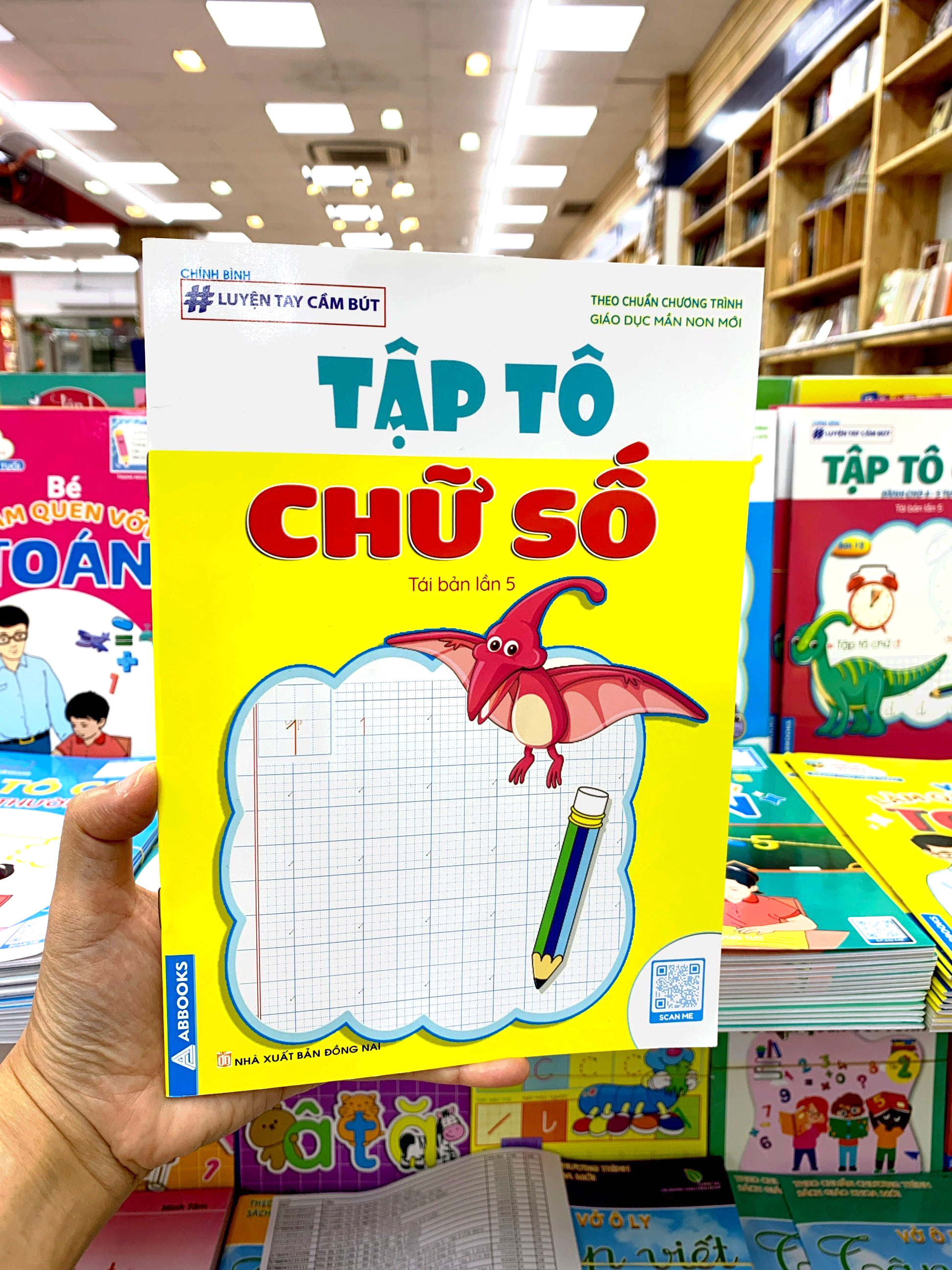 luyện tay cầm bút - tập tô chữ số - Ảnh 8