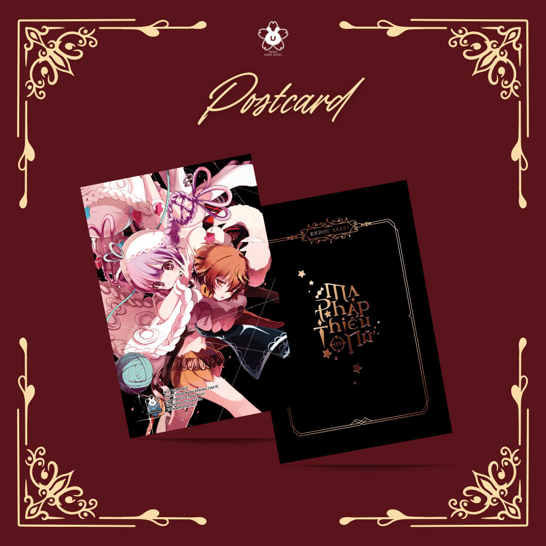ma pháp thiếu nữ - tập 9 - bản đặc biệt - tặng kèm bookmark nhân vật + postcard + sổ xé nhân vật - Ảnh 4