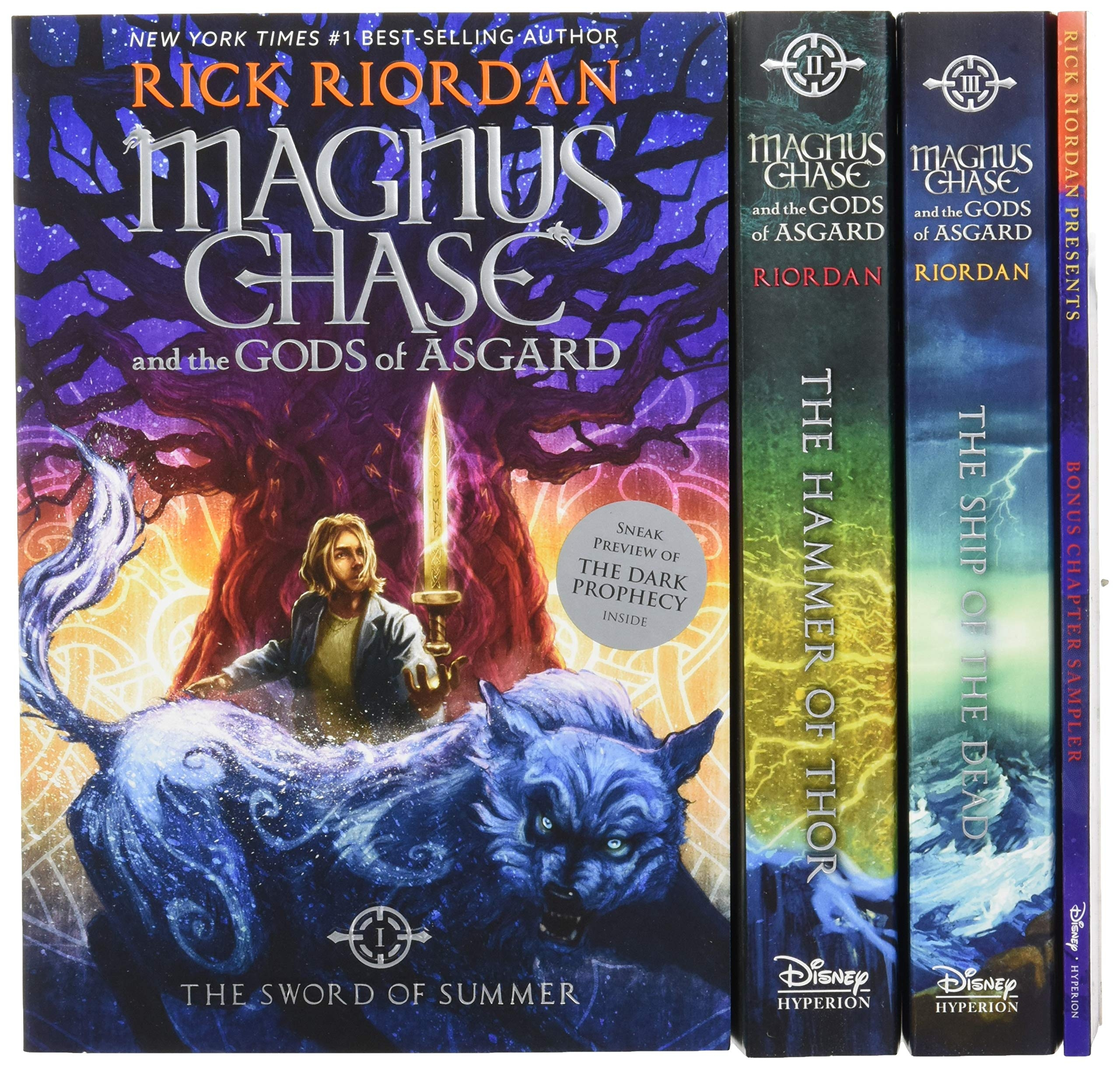 magnus chase and the gods of asgard paperback boxed set - Ảnh 2
