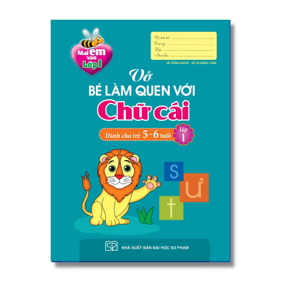 mai em vào lớp 1 - dành cho trẻ 5-6 tuổi (bộ túi 9 cuốn) (tái bản 2024) - Ảnh 8
