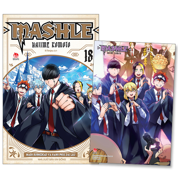 MASHLE - Tập 18 - Mash Burnedead Và Hạnh Phúc Dài Lâu - Tặng Kèm Postcard'