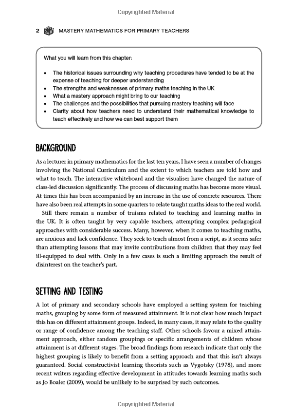 mastery mathematics for primary teachers - Ảnh 7