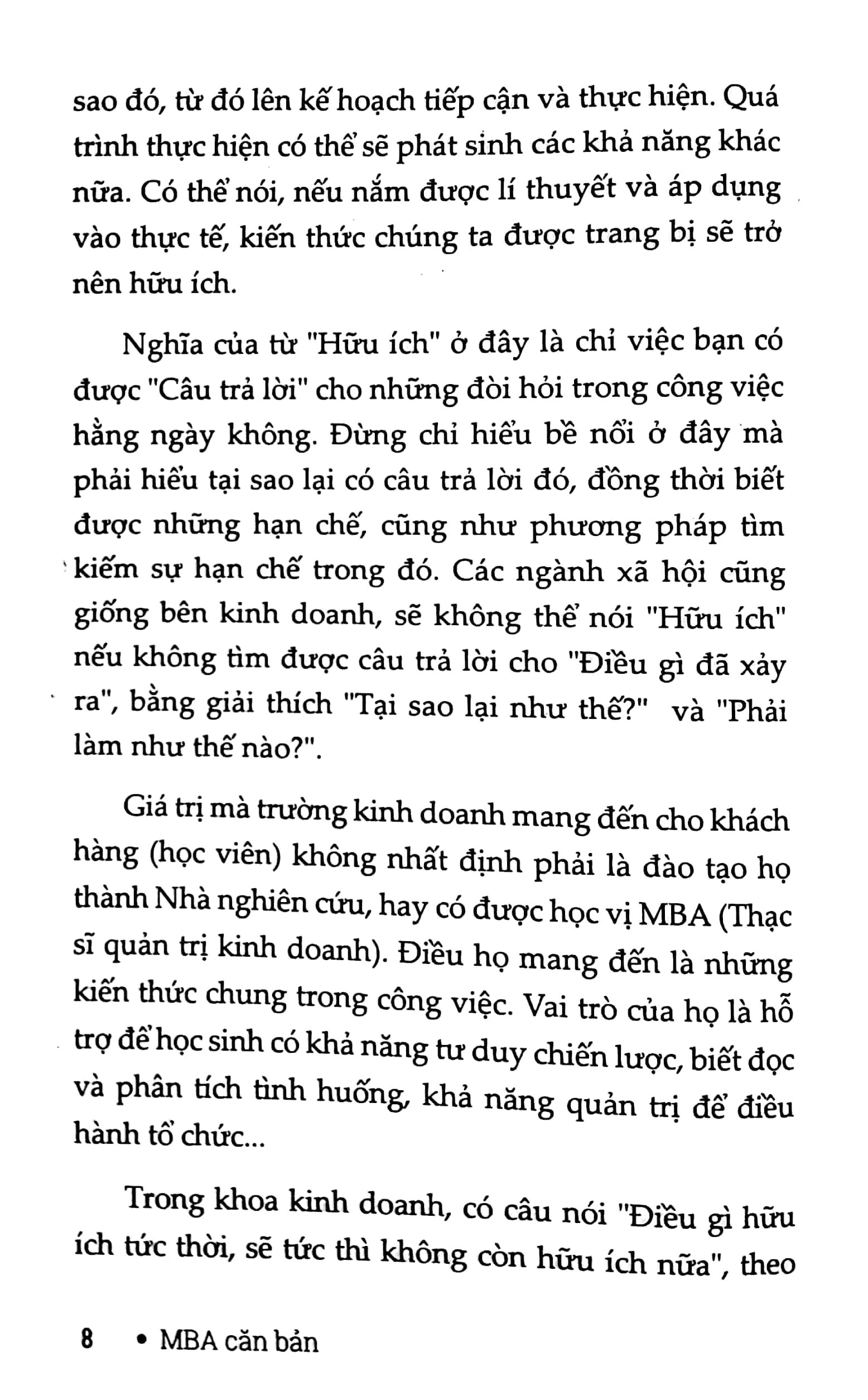 mba căn bản (tái bản 2022) - Ảnh 4
