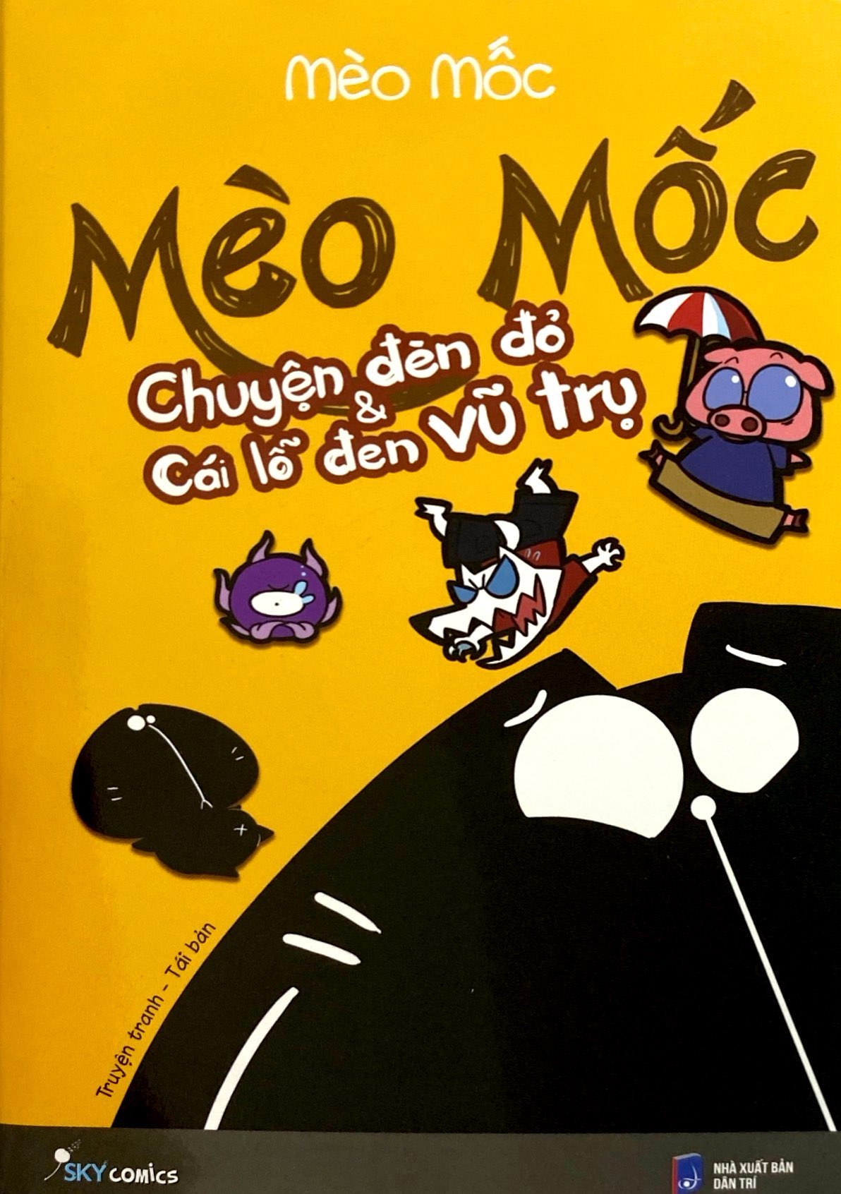 mèo mốc 2 - chuyện đèn đỏ và cái lỗ đen vũ trụ (tái bản 2022) - Ảnh 3