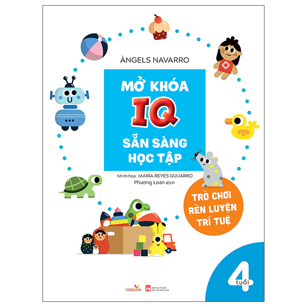 Mở Khóa IQ Sẵn Sàng Học Tập - Trò Chơi Rèn Luyện Trí Tuệ - 4 Tuổi