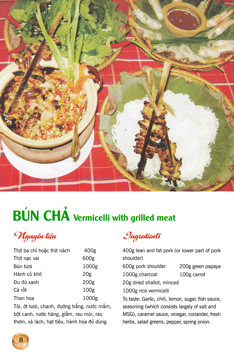 Món Ăn Việt Nam - Vietnamese Cuisine (Song Ngữ Việt-Anh) - Ảnh 7
