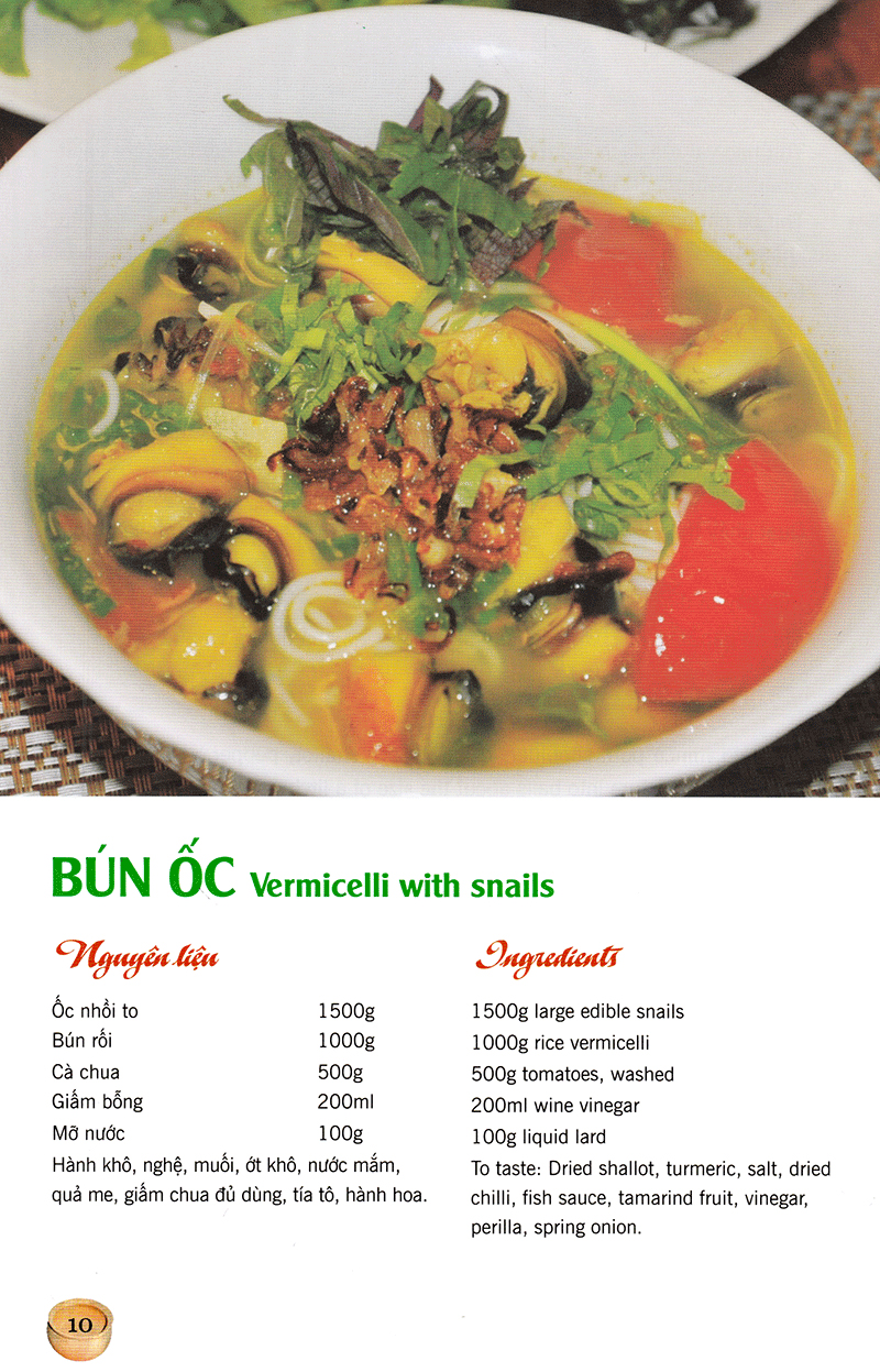 Món Ăn Việt Nam - Vietnamese Cuisine (Song Ngữ Việt-Anh) - Ảnh 9