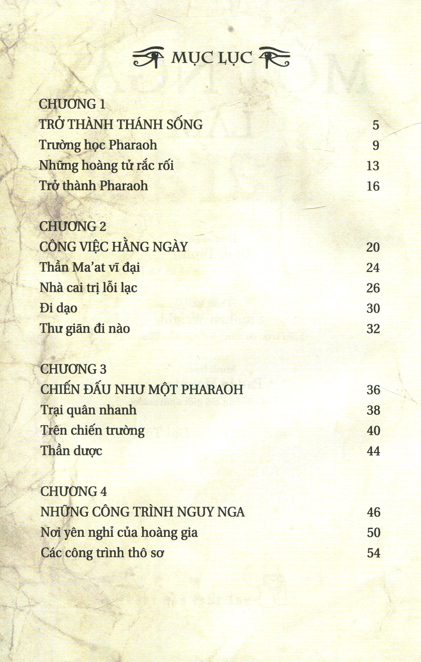 một ngày làm pharaoh - Ảnh 4