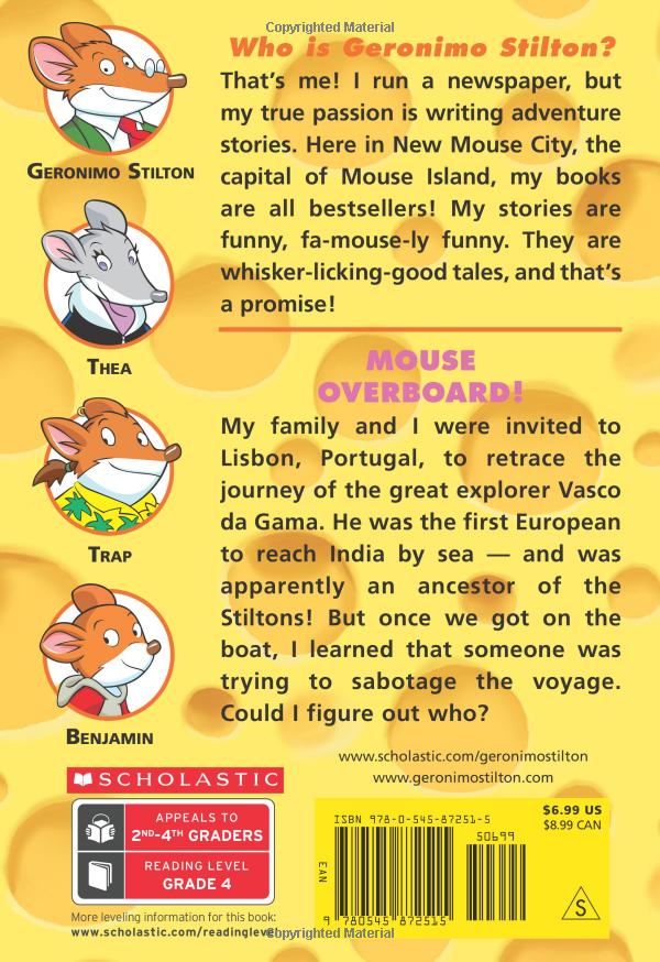 mouse overboard! (geronimo stilton #62), volume 62 - Ảnh 19