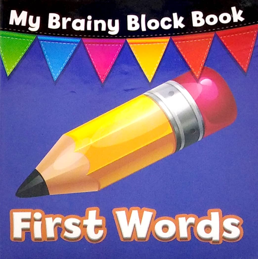 my brainy block books: first words - Ảnh 2