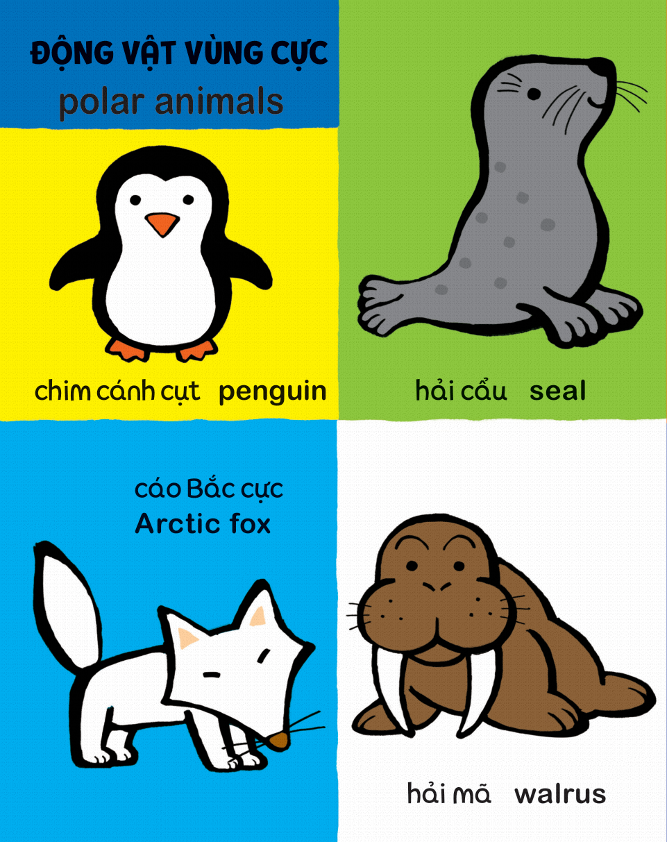 my first 100 animals - thế giới động vật - bìa cứng - Ảnh 7