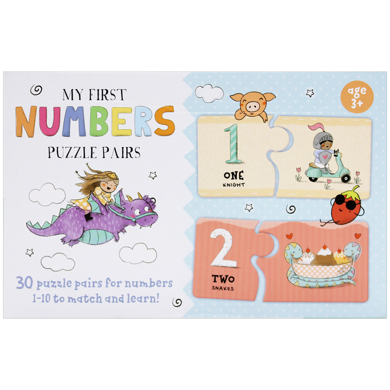 my first puzzle pairs: numbers - Ảnh 3