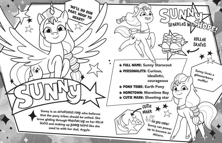my little pony - mega colouring book - tell your tale - Ảnh 3
