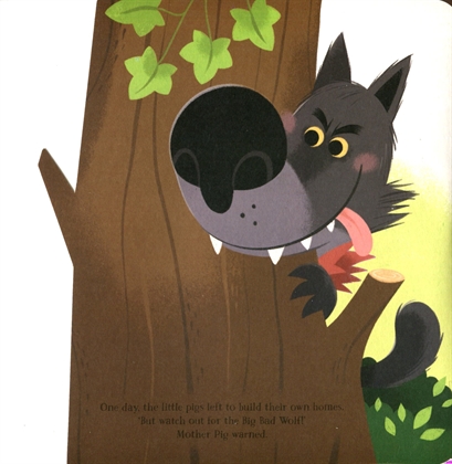 my peekaboo pop-up fairy tales - 3 little pigs - Ảnh 4