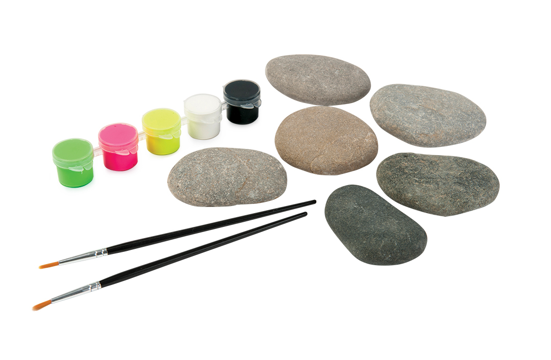 neon painted rocks deluxe kit - Ảnh 10