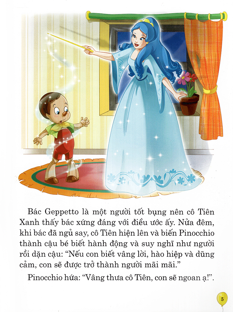 ngày xửa ngày xưa - pinocchio - bìa cứng (tái bản 2023) - Ảnh 5