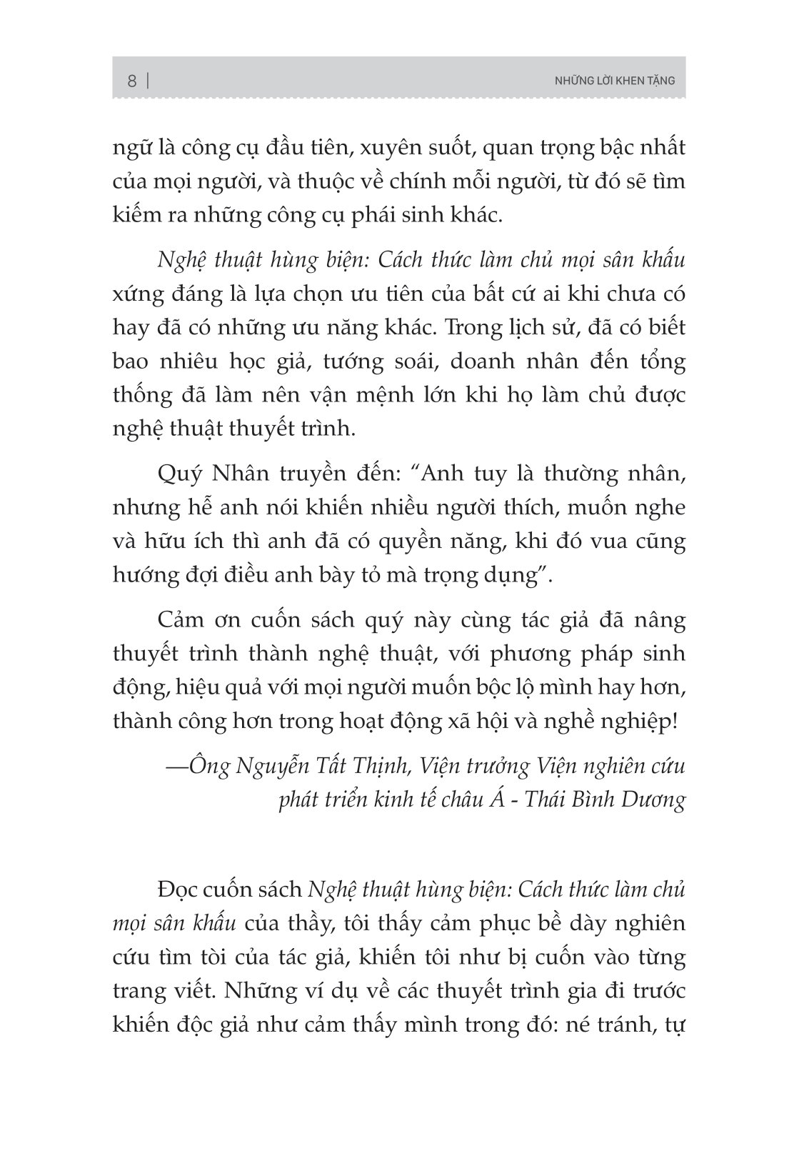nghệ thuật hùng biện - cách thức làm chủ mọi sân khấu - Ảnh 10