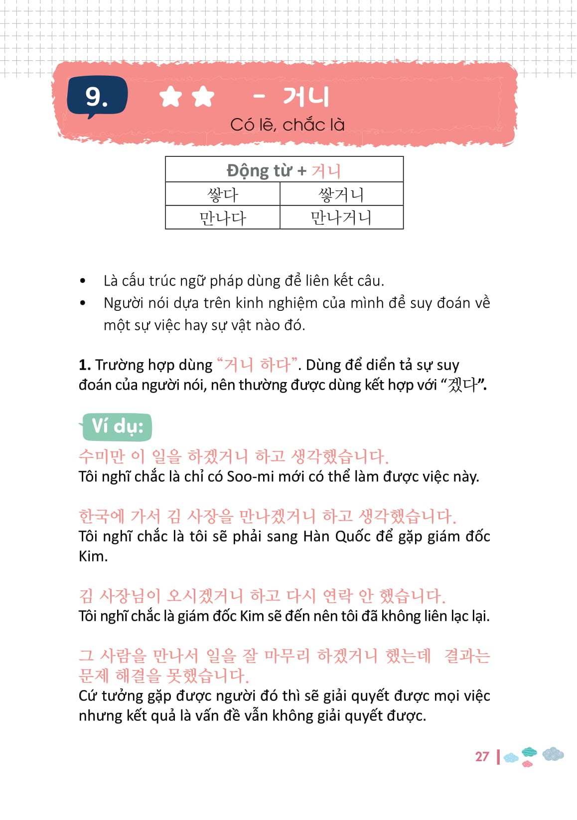 ngữ pháp tiếng hàn bỏ túi - Ảnh 11