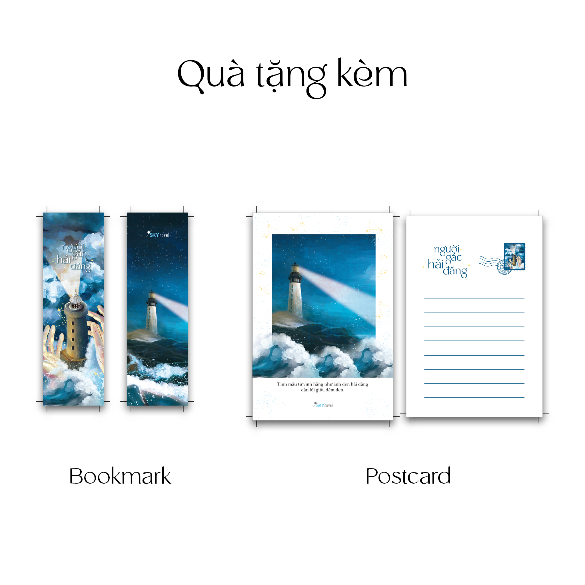 người gác hải đăng - tặng kèm bookmark + postcard - Ảnh 4