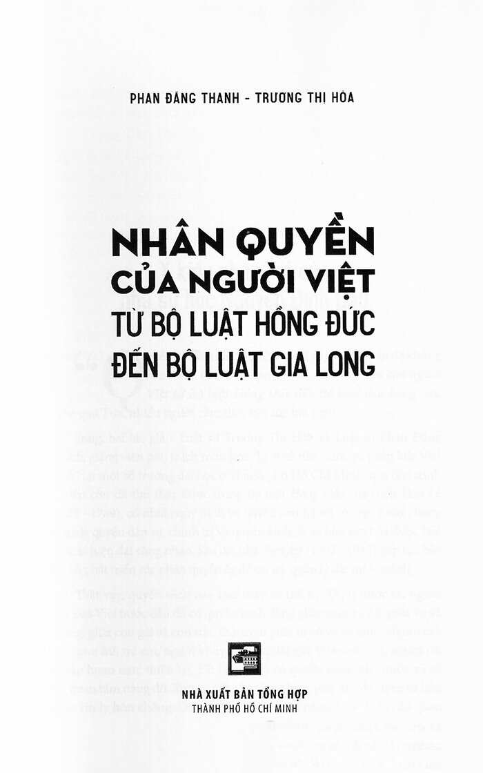 nhân quyền của người việt - từ bộ luật hồng đức đến bộ luật gia long - Ảnh 2