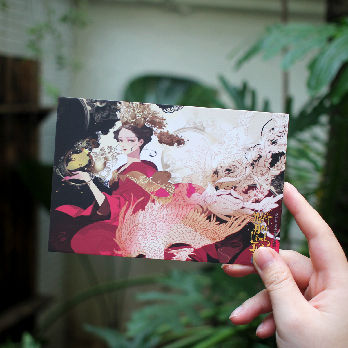 nhất đại linh hậu - tập 1 - tặng kèm postcard bồi cứng + postcard kim tuyến tơ tằm - Ảnh 5
