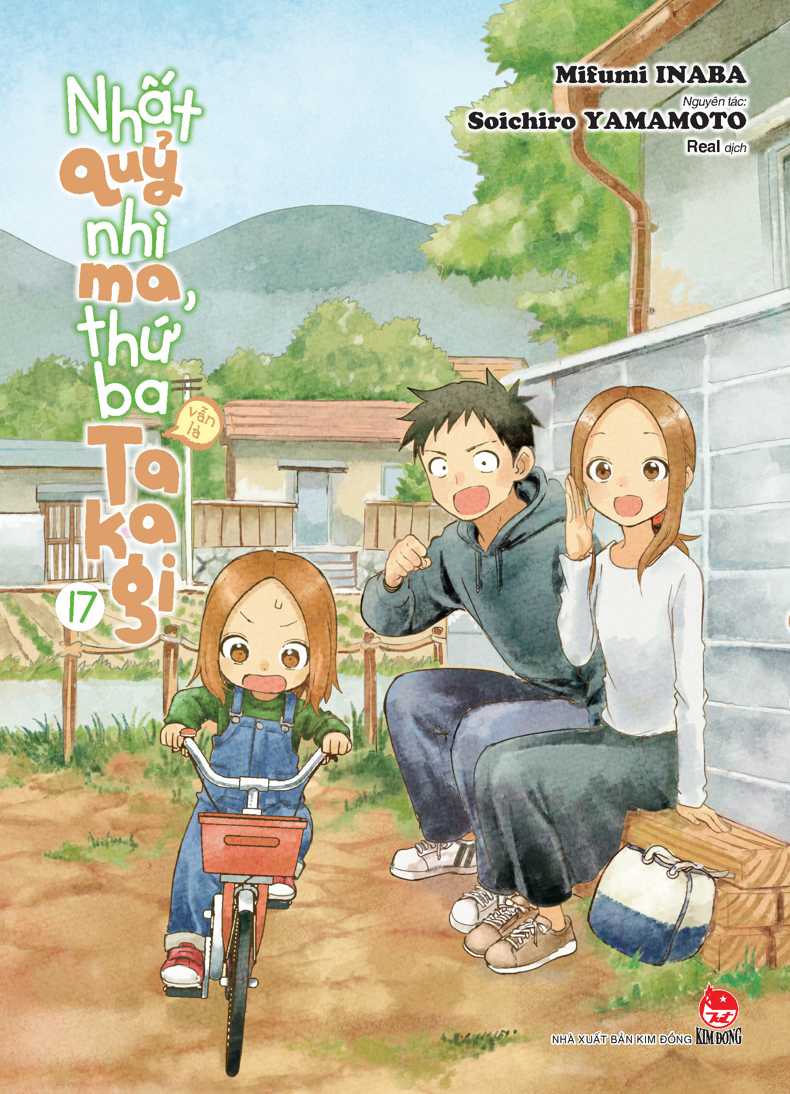 nhất quỷ nhì ma, thứ ba (vẫn là) takagi - tập 17 - tặng kèm postcard - Ảnh 3