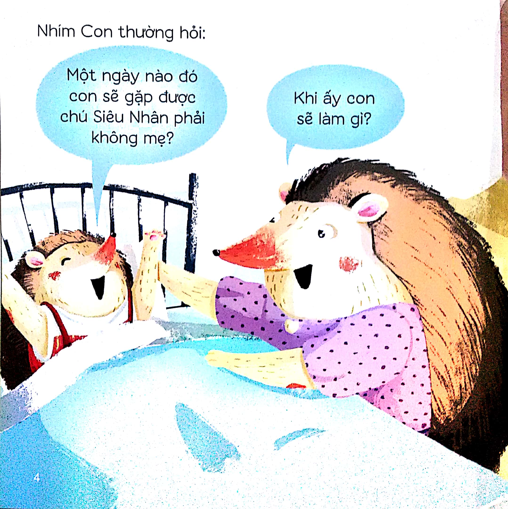 nhím con gặp siêu nhân - câu chuyện đẹp về tình mẹ con - Ảnh 4