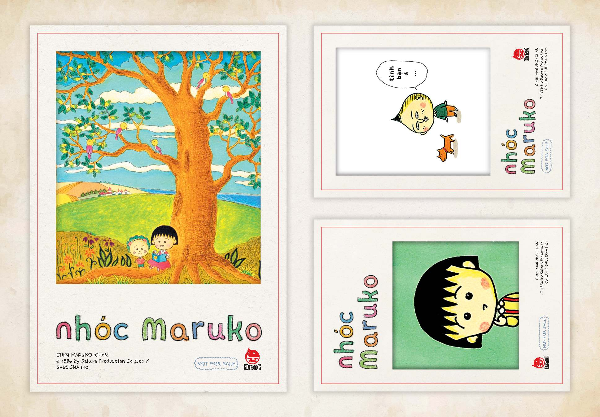 nhóc maruko - tập 11 - tặng kèm set postcard polaroid - Ảnh 4